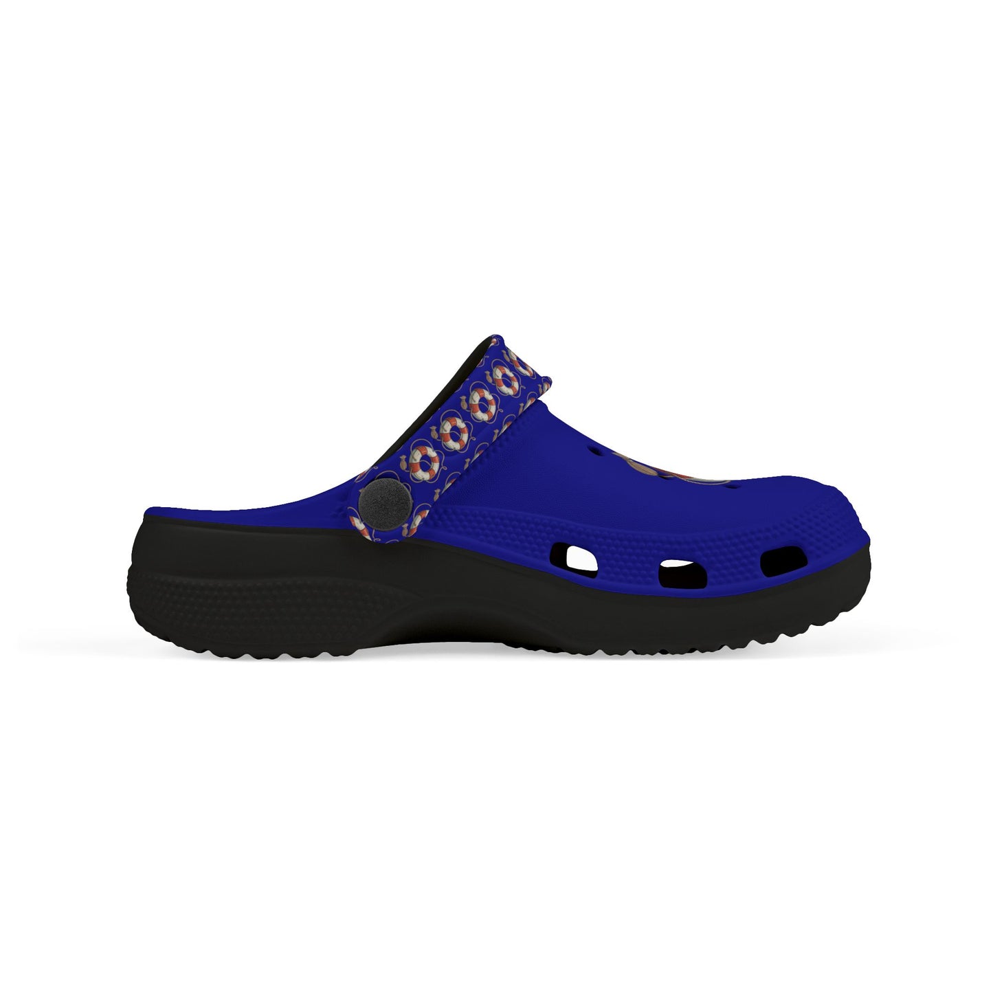 Nautical-Themed Kid's EVA Foam Clogs, Fun Summer Footwear, Waterproof Kids Shoes, Beach & Pool Accessory, Adorable Kids Footwear