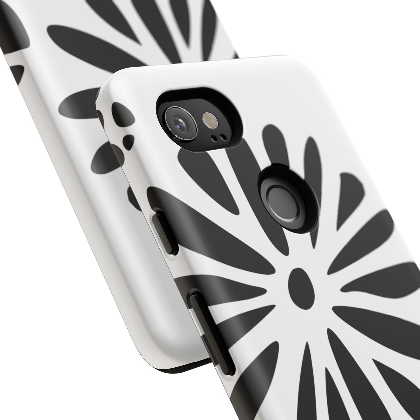 Stylish Phone Case with Floral Design, Tough Phone Cover for Her, Trendy Black and White Cell Phone Case, Unique Gift for Birthdays [...]