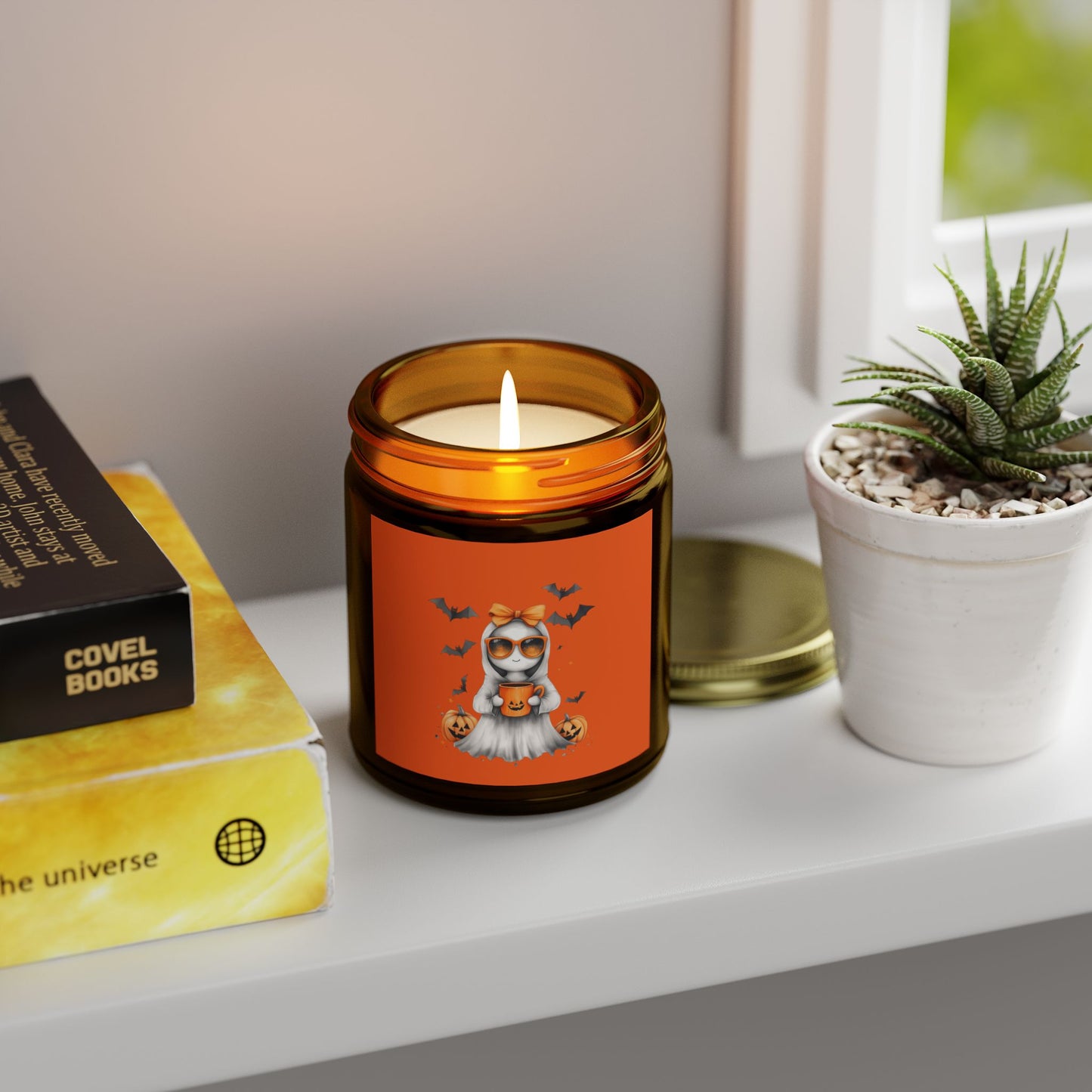 Halloween-Themed Scented Candles, Fall Decor, Aromatherapy Gifts, Cozy Home Accents, Spooky Candle Vibes