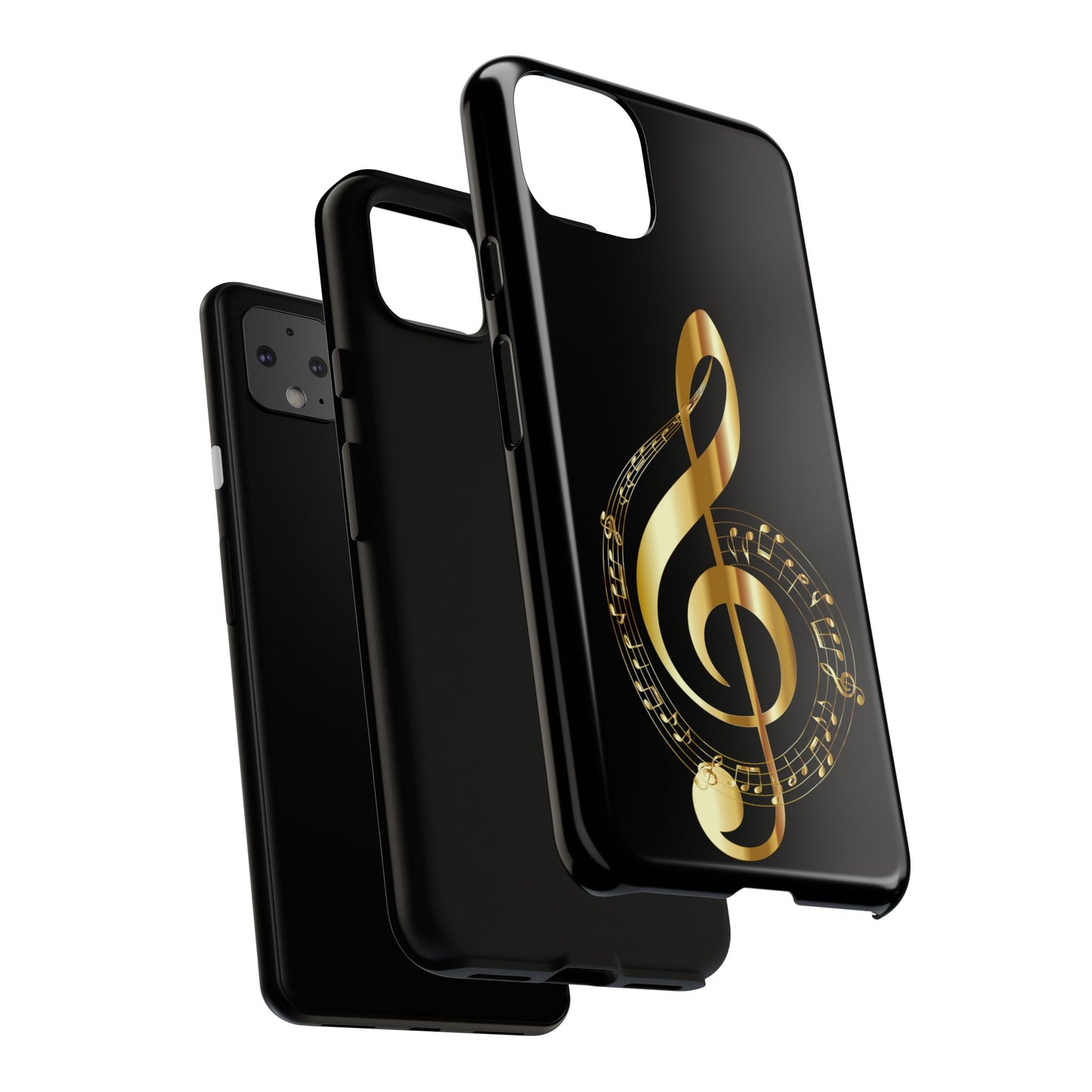 Tough Cases black gold musical Note