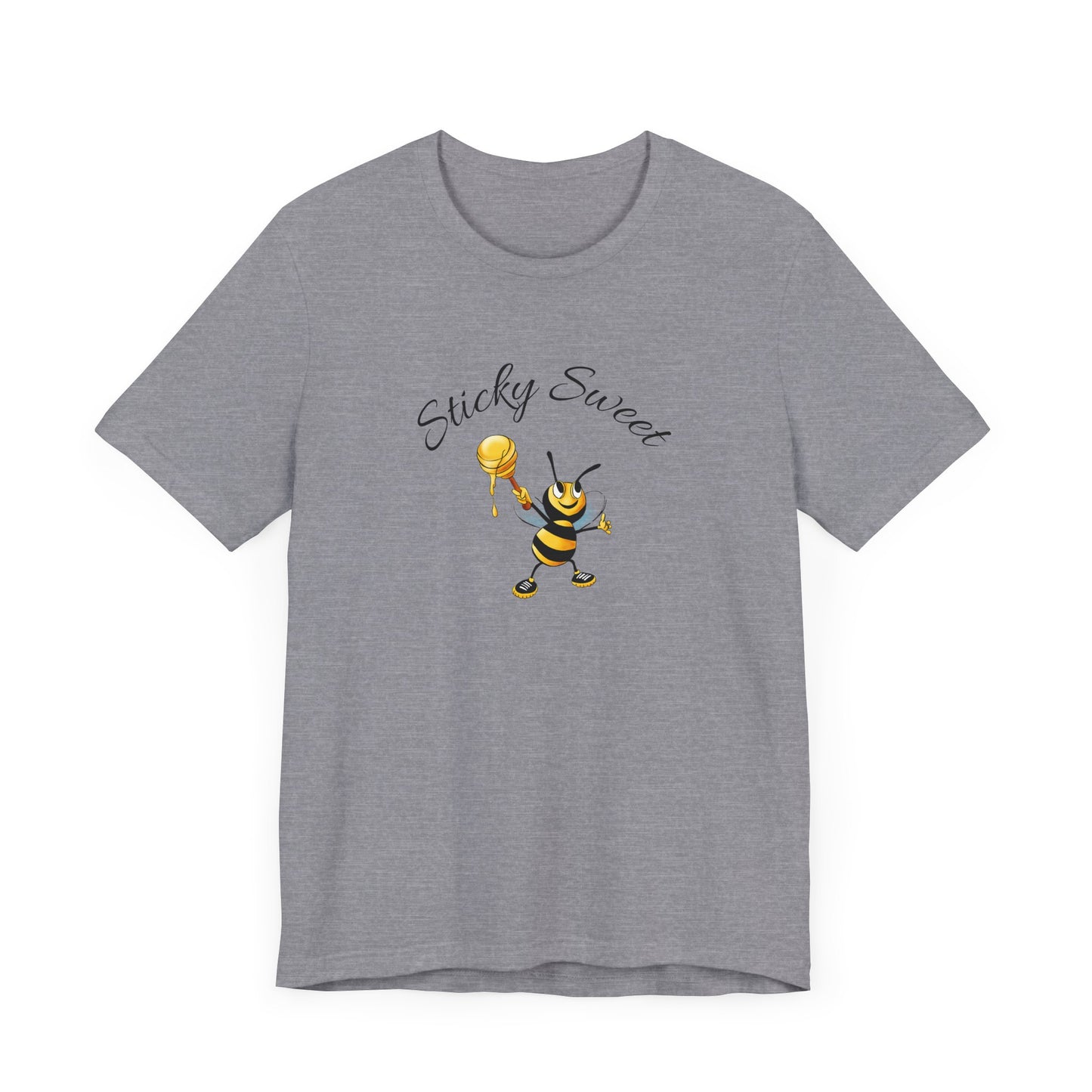 Sticky Sweet Bee Unisex Tee, Cute Bee T-Shirt, Honey Lover Gift