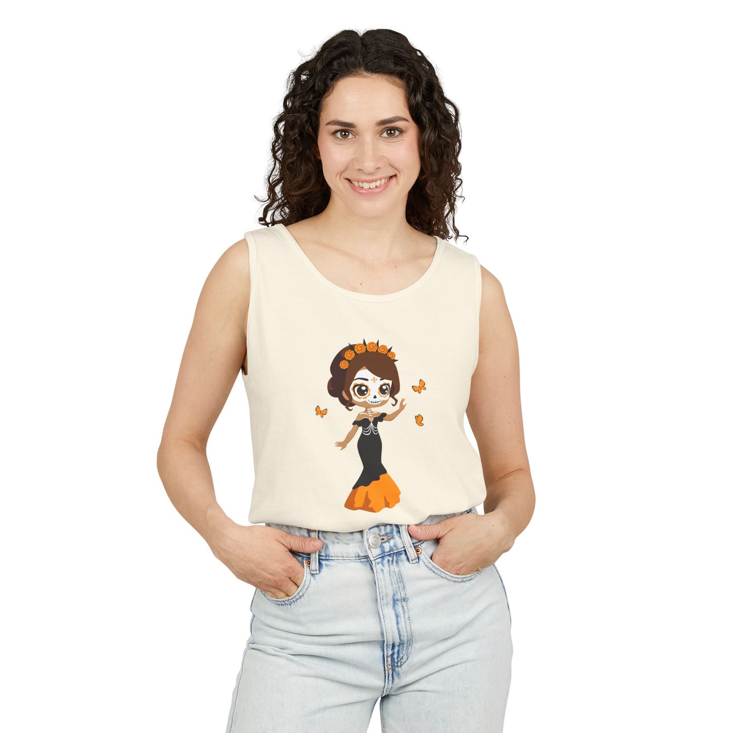 Celebrate Life Tank Top, Unisex , Day of the Dead