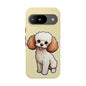 Cute Dog Phone Case, Pet Lover Gift, Custom Phone Cover, Cartoon Dog Case, Durable Phone Accessory
