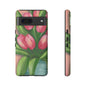 Floral Phone Case with Vibrant Tulips - Tough Cases for Garden Lovers, Spring Gifts, Nature Enthusiasts, Unique Gadget Accessories, [...]