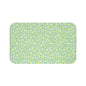 Floral Green Bath Mat - Bathroom Decor, Spring Vibes, Home Comfort, Gift Idea, Housewarming Essentials