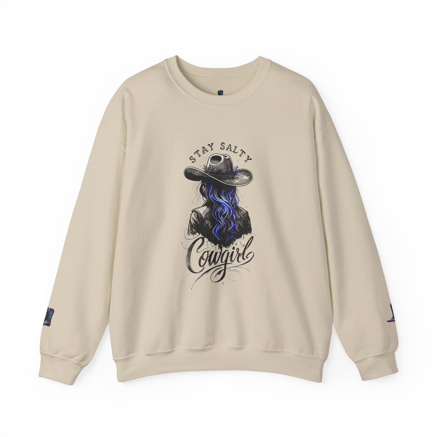 Stay Salty Cowgirl Sweatshirt | Cozy Western Apparel, Gift for Horse Lovers, Casual Wear, Cowboy Culture, Fall Fashion