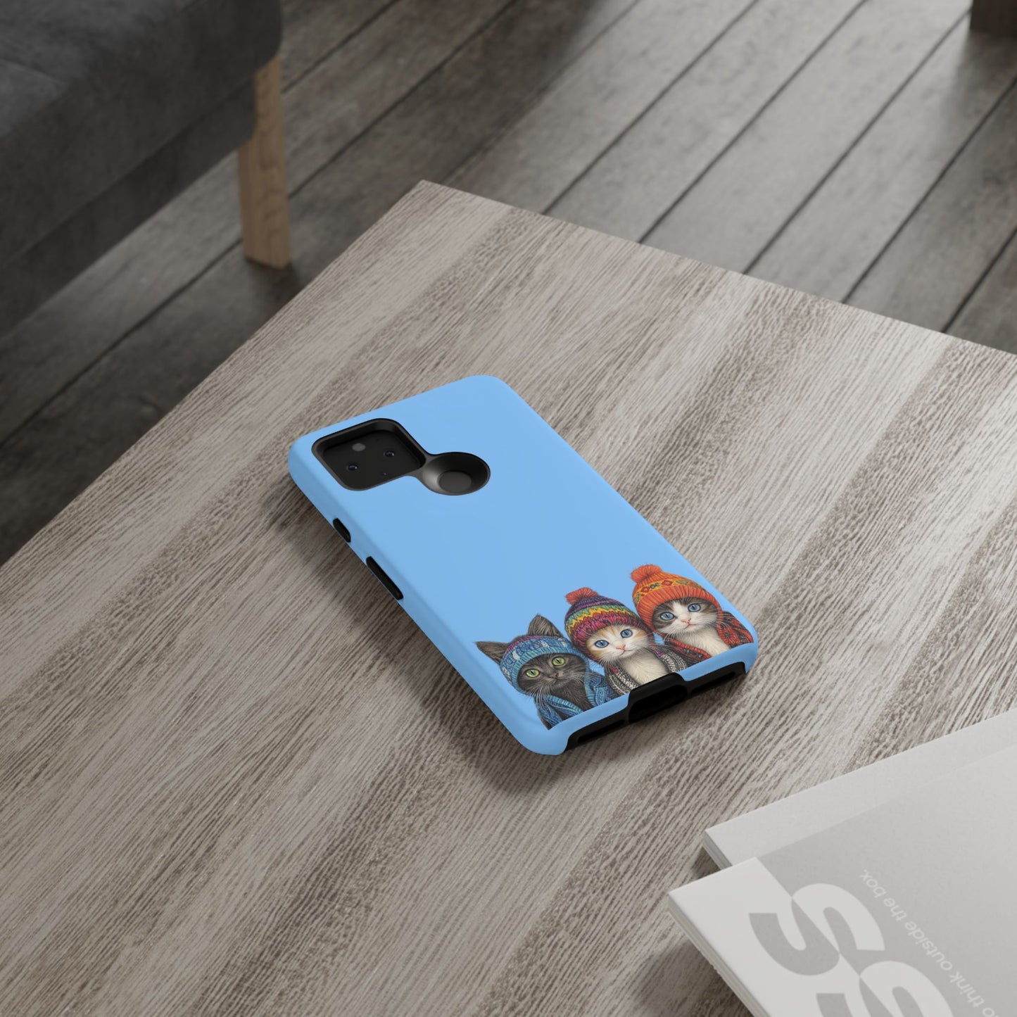 Cat-Themed Phone Case, Cute Cat Cases for Cat Lovers, Gifts for Cat Owners, Fun Cat Accessories, Holiday Present for Pet Lovers