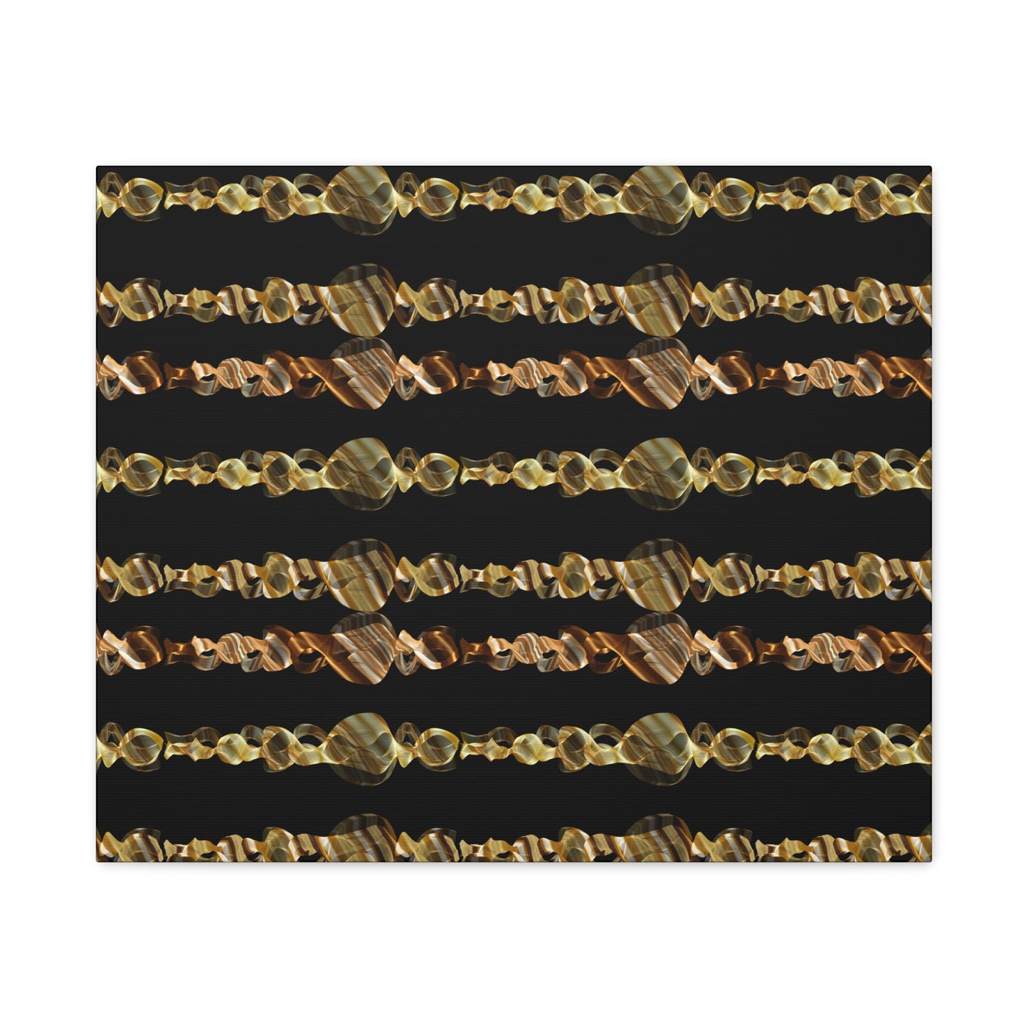 Artistic Canvas Gold and Black