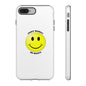 Happy Face Phone Case, Tough Cases, Don’t Worry, Be Happy, Cute Gift for Friends, Positive Vibes, Fun Mobile Accessories
