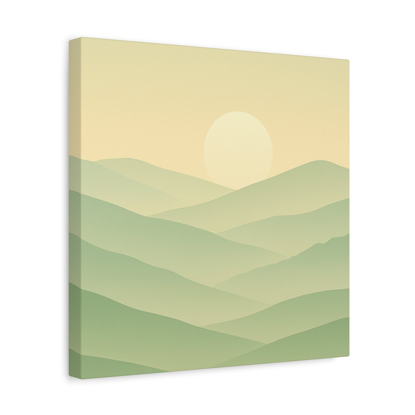 Matte Canvas, Stretched, 1.25" Sunset or Sunrise