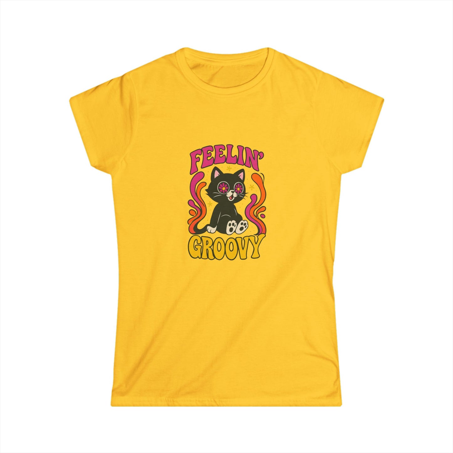 Women's Softstyle Tee - Feeling Groovy
