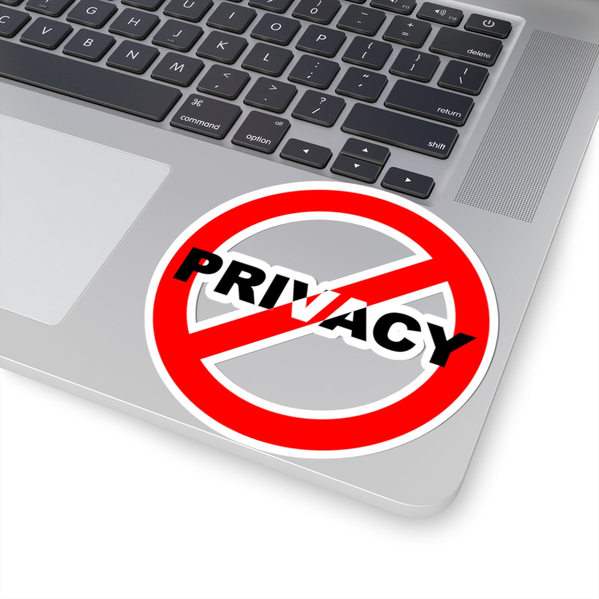 Anti-Privacy Kiss-Cut Stickers for Laptop & Decor