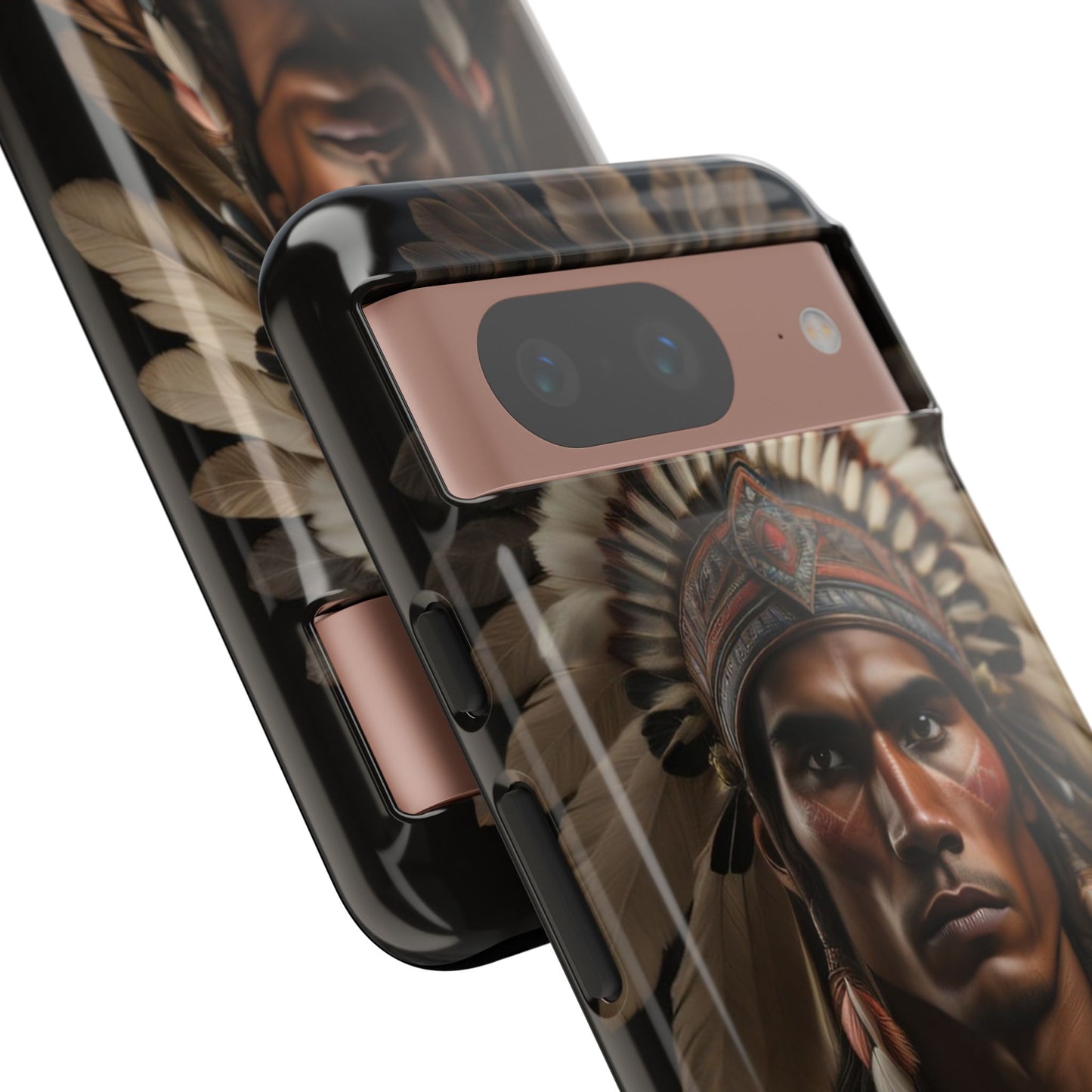 Native American Art Phone Case, Strong Culture Design, Unique Gift for Him or Her, Tough Cases, Customizable Protector, Tribal Style