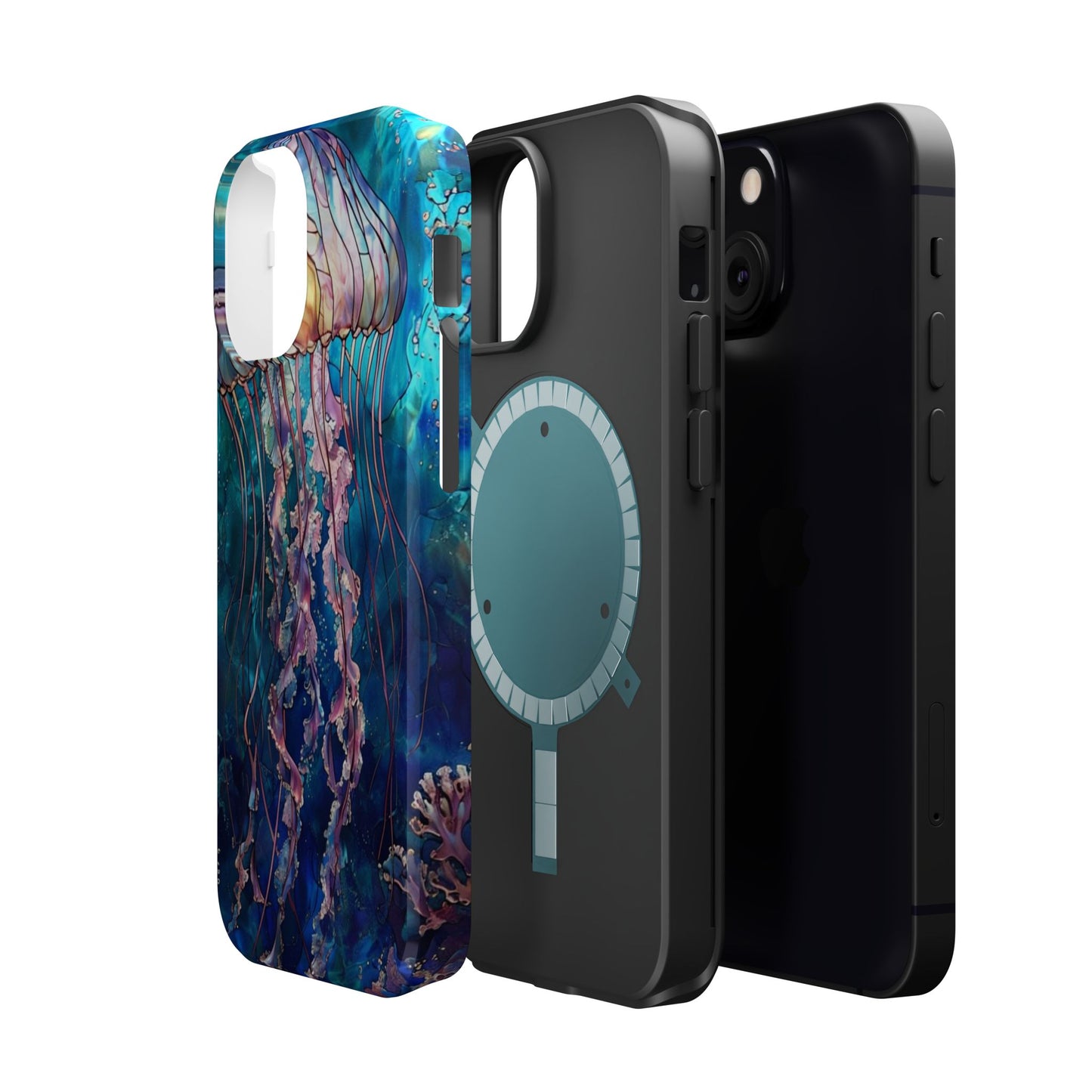 Jellyfish Ocean Magnetic Impact Phone Case