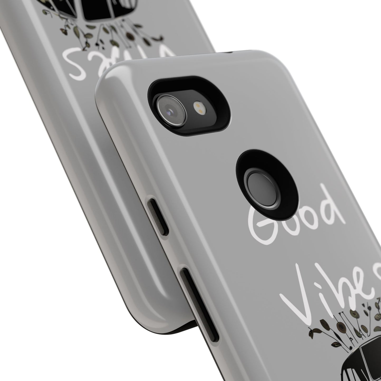 Floral Phone Case | Good Vibes, Phone Accessories, Gift for Her, Trendy Tech, Summer Vibes, Birthday Gift