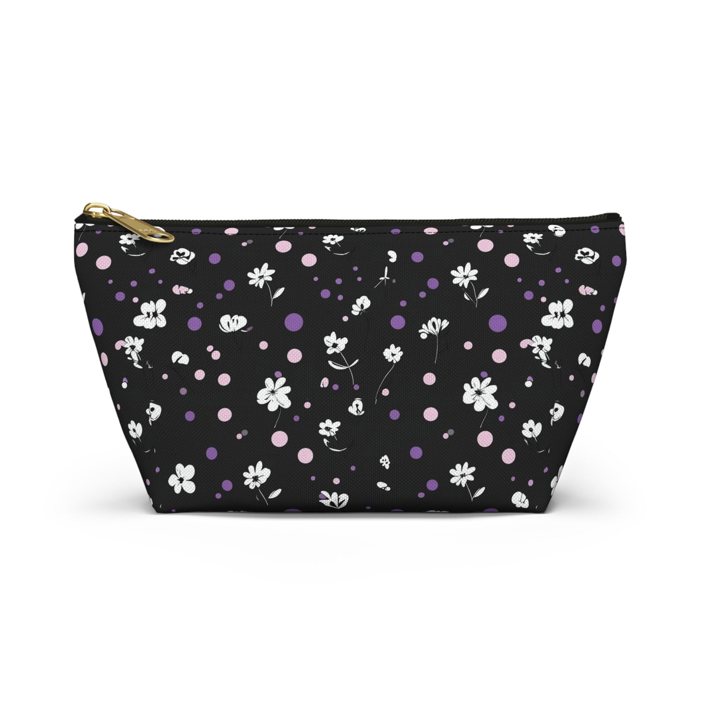 Chic Floral Accessory Pouch, Makeup Bag, Travel Organizer, Gift for Her, Small Purse for Essentials, Cute Storage