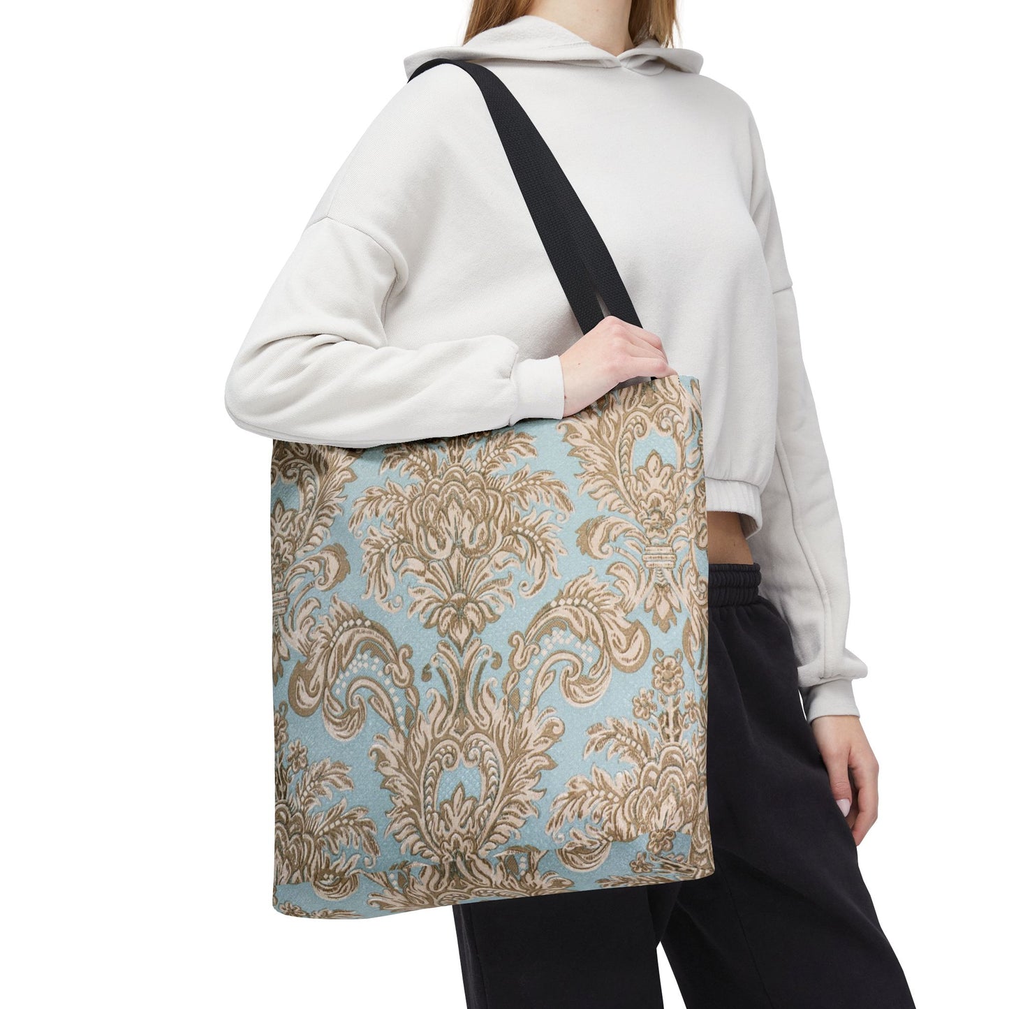 Chic Floral Tote Bag, Stylish Everyday Bag, Travel Tote, Shopper's Essential, Gift for Her, Beach Bag