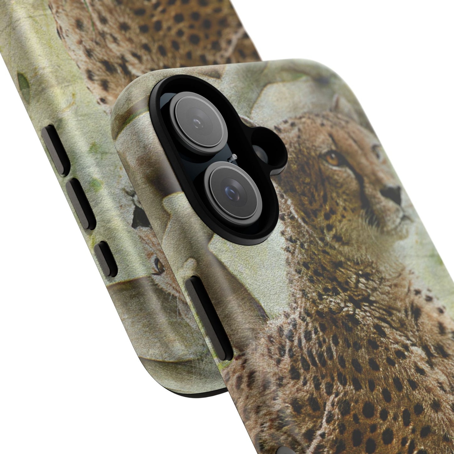 Cheetah Phone Case, Tough Cases, Animal Lover Gift, Wildlife Protection, Eco-Friendly Mobile Cover, Unique Phone Accessory
