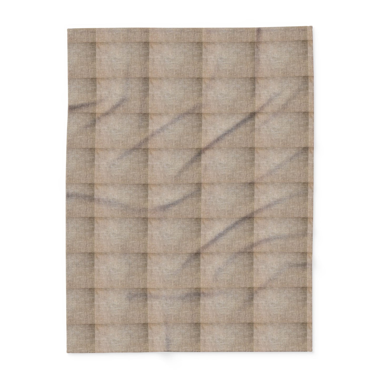 Cozy Minimalist Arctic Fleece Blanket | Soft Throw for Home, Gift for Winter, Sofa Cover, Bedspread, Travel Blanket