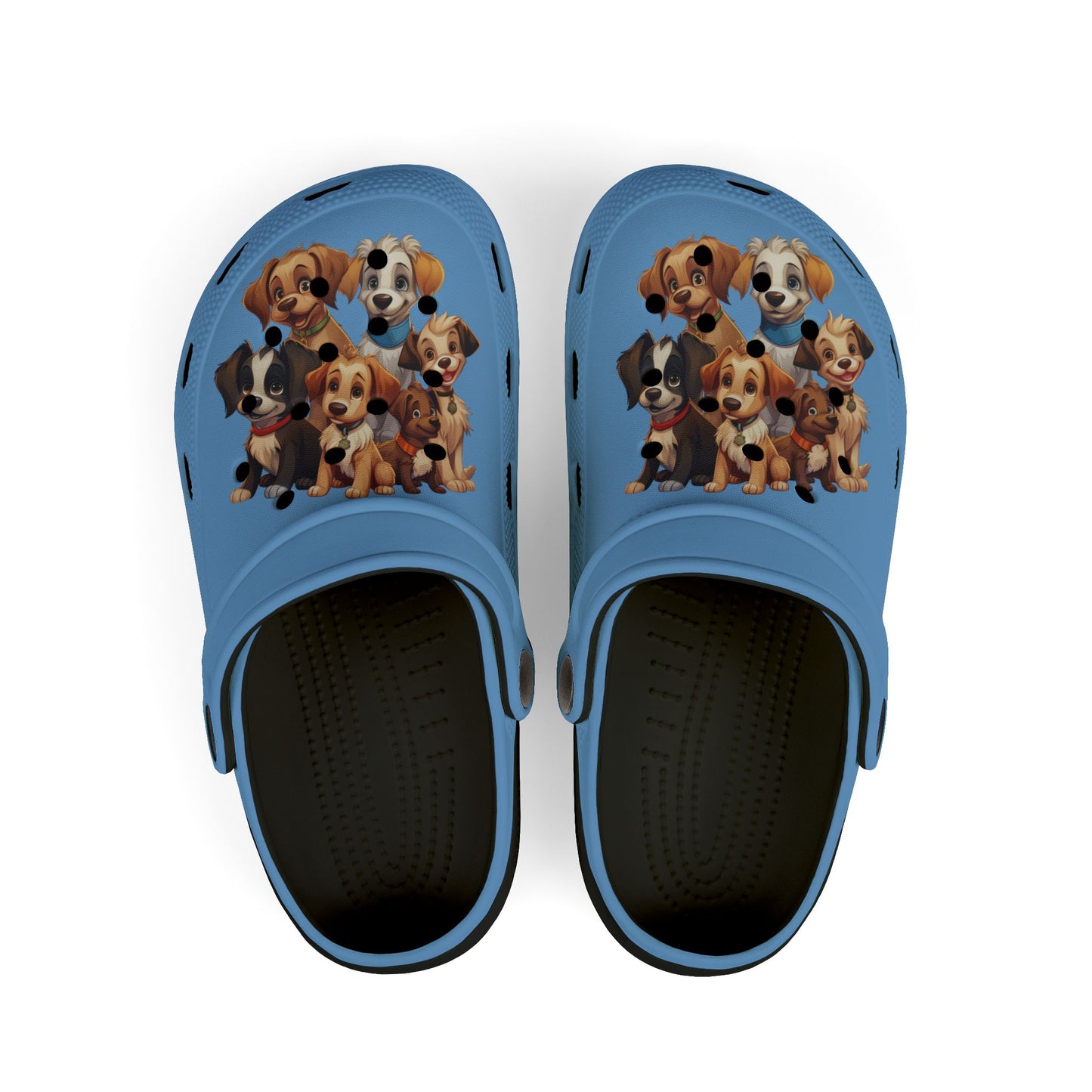 Kids' Dog-Themed EVA Foam Clogs, Cute Animal Slip-Ons, Comfortable Summer Footwear, Fun Playtime Shoes, Dog Lover Gifts