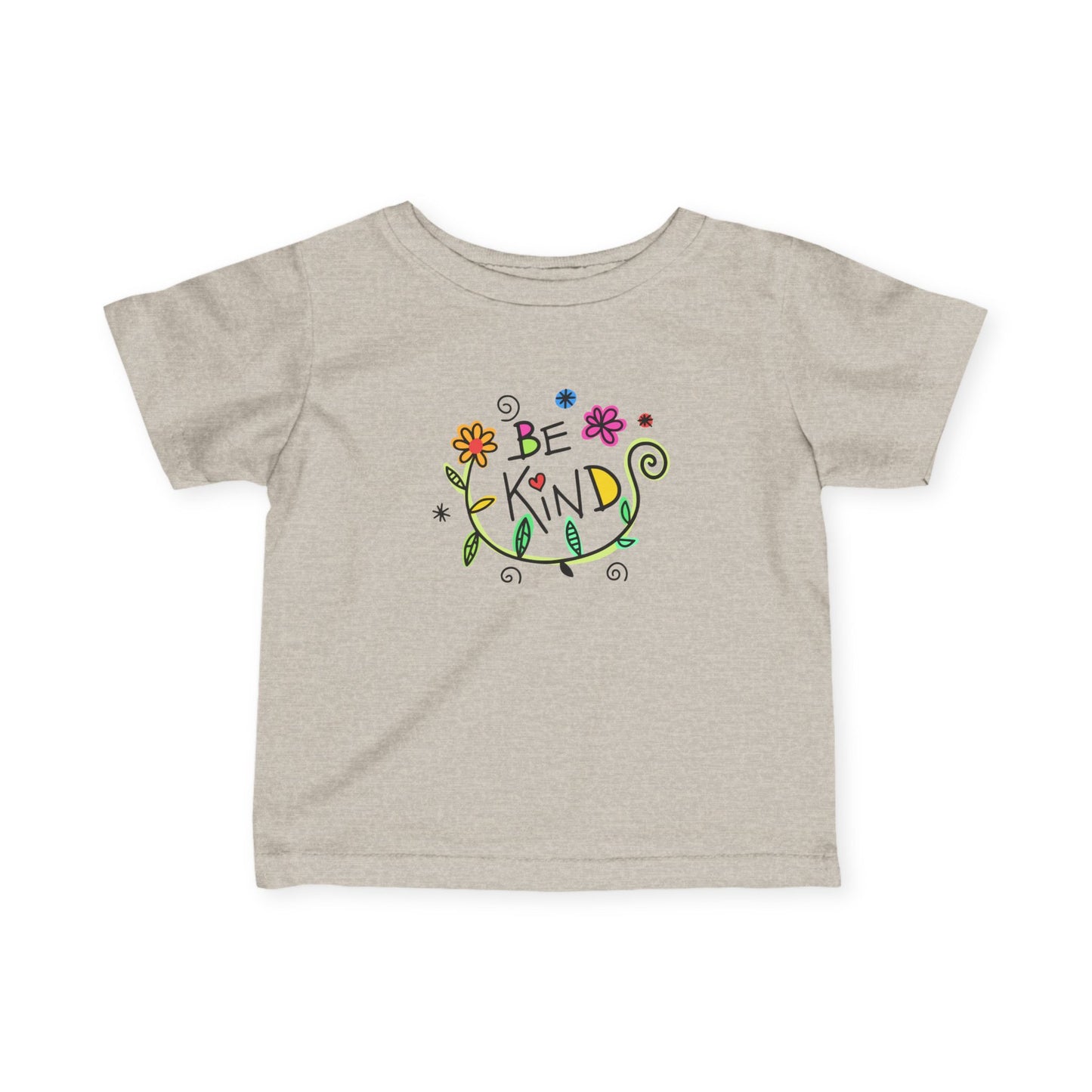 Be Kind Infant Tee, Cute Baby Shirt, Toddler Gift, Nursery Outfit, Rainbow Tee, Kids' Shirt