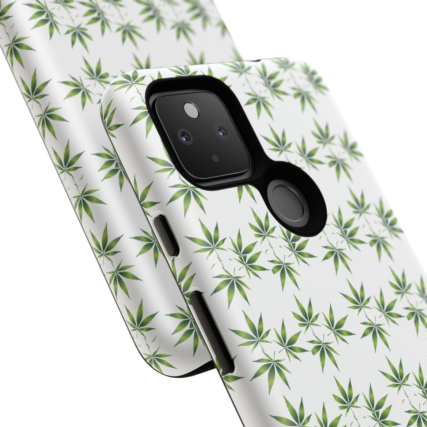 Stylish Phone Case with Cannabis Leaf Design, Durable Phone Cover, Gift for Stoner Friends, Unique Phone Accessory, Nature-Inspired Design