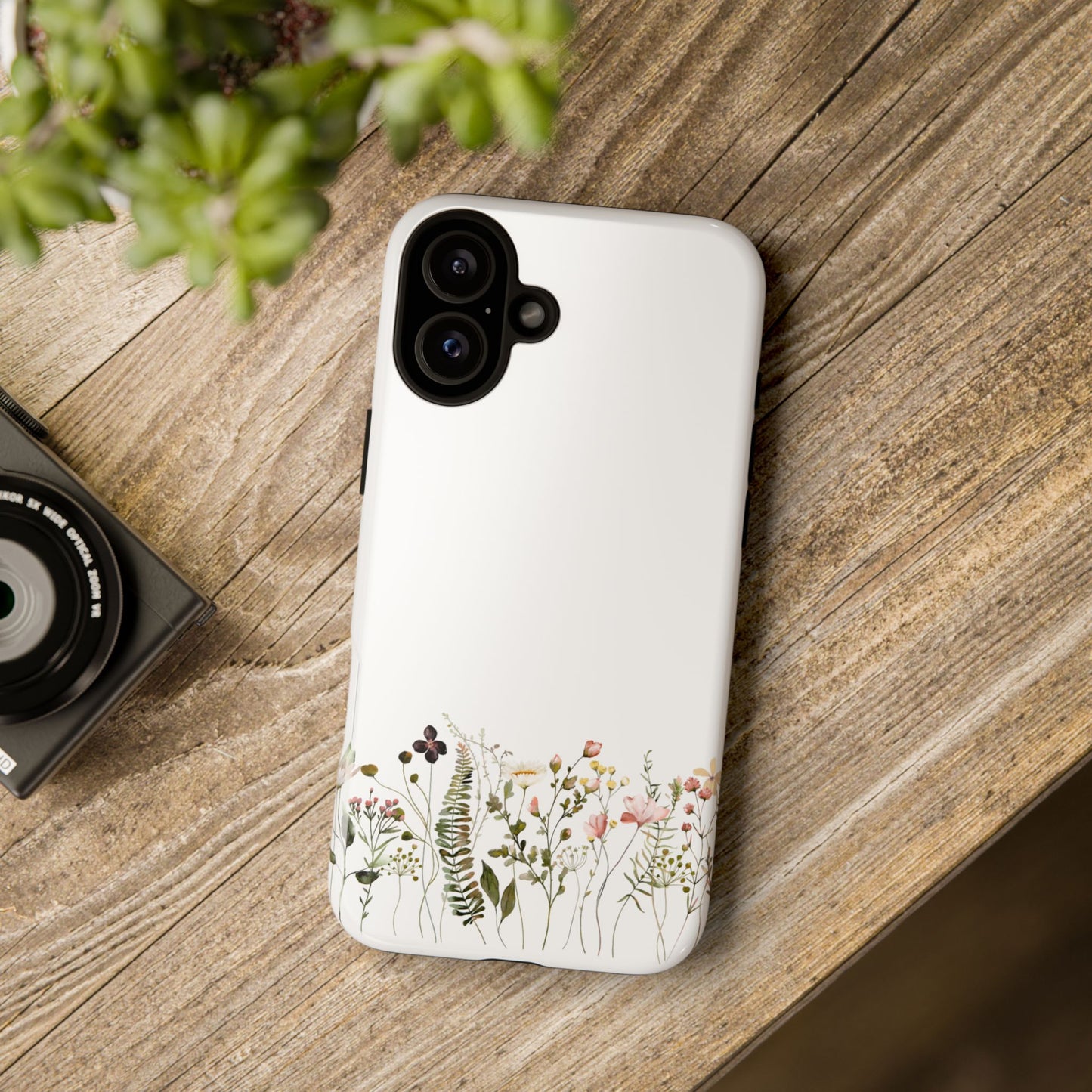 Floral Phone Case - Tough Cases for Nature Lovers, Stylish Floral Design, Phone Protection, Gifts for Her, Eco-Friendly Tech Accessories