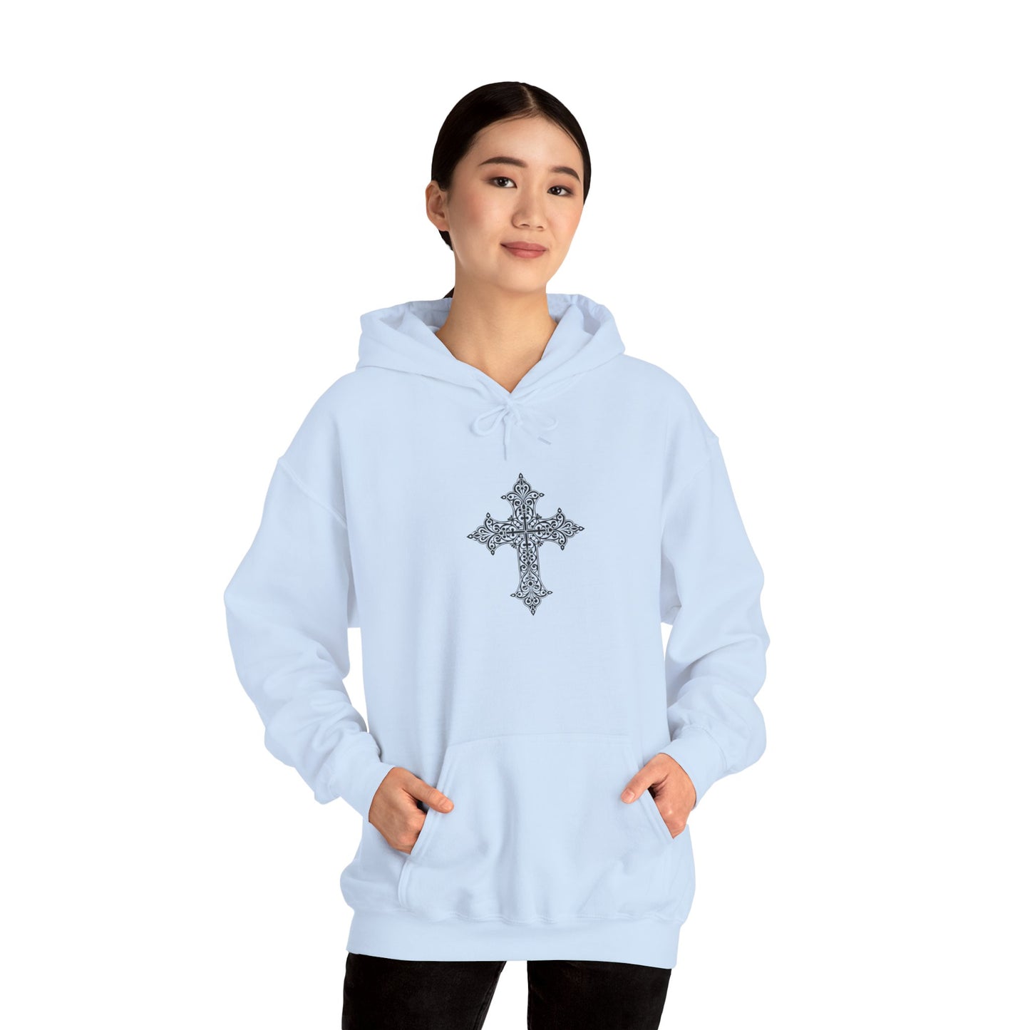 Faith-Inspired Unisex Hooded Sweatshirt, Christian Hoodies for Every Day, Casual Comfort, Perfect Gift for Holidays