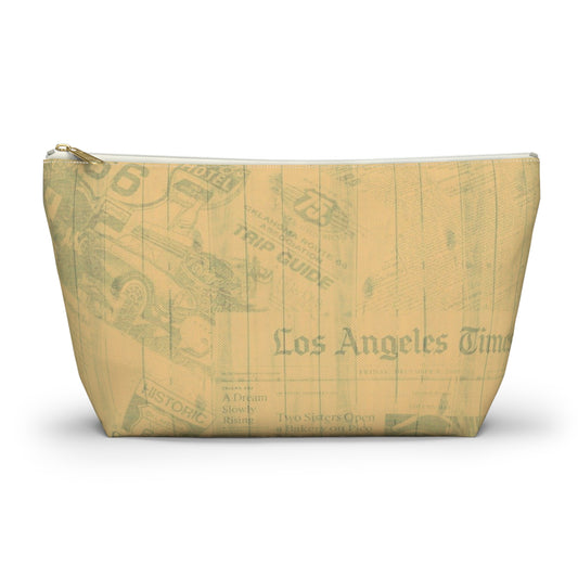 Vintage-Inspired Accessory Pouch with T-Bottom | Perfect for Travel, Makeup, or Organizing Essentials | Ideal Gift for Journal Lovers, [...]