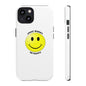 Happy Face Phone Case, Tough Cases, Don’t Worry, Be Happy, Cute Gift for Friends, Positive Vibes, Fun Mobile Accessories