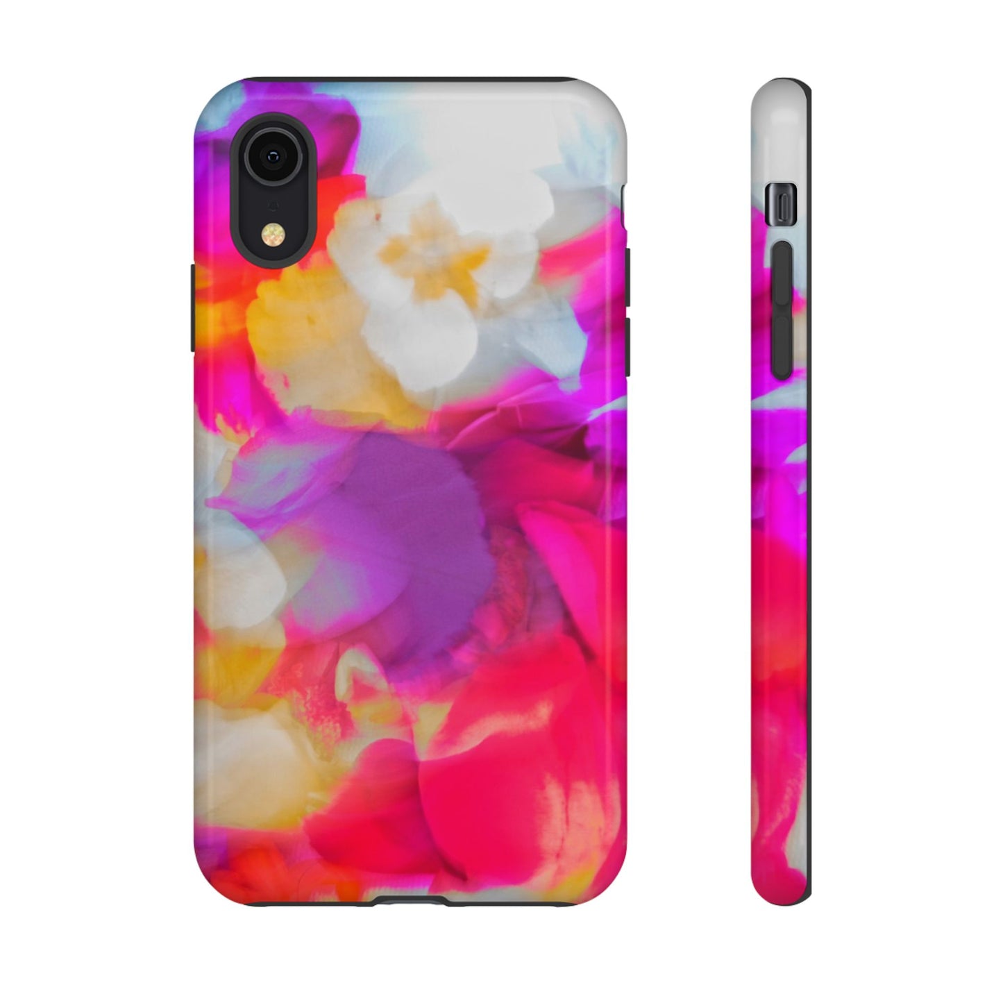 Floral Phone Case: Stylish Art for Your Device, Tough Cases, Gift for Her, Flower Print, Trendy Accessories, Phone Protection