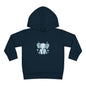 Adorable Elephant Toddler Fleece Hoodie, Kids Pullover, Baby Shower Gift, Birthday Present, Cute Animal Apparel, Cozy Toddler Wear