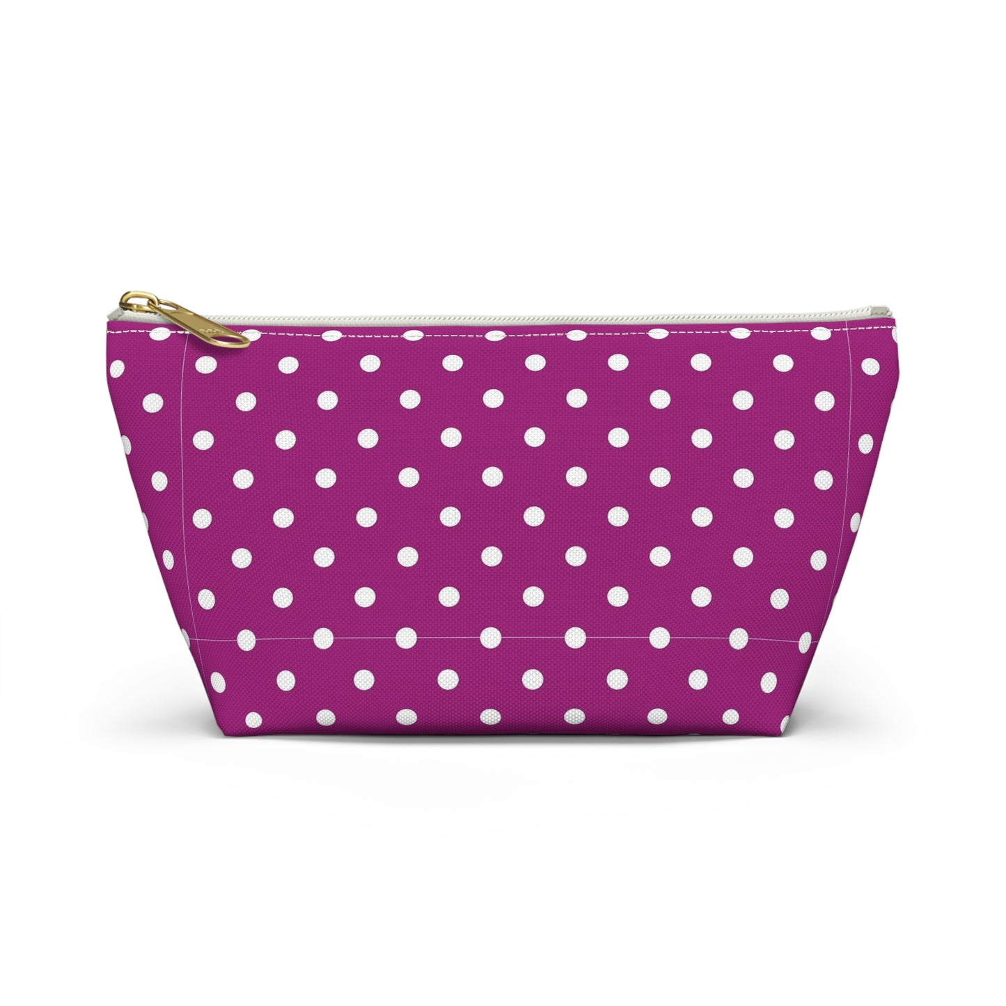 Polka Dot Accessory Pouch, Makeup Bag, Pencil Case, Travel Organizer, Gift for Her, Cute Storage