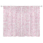 Sheer Curtain Pink and White