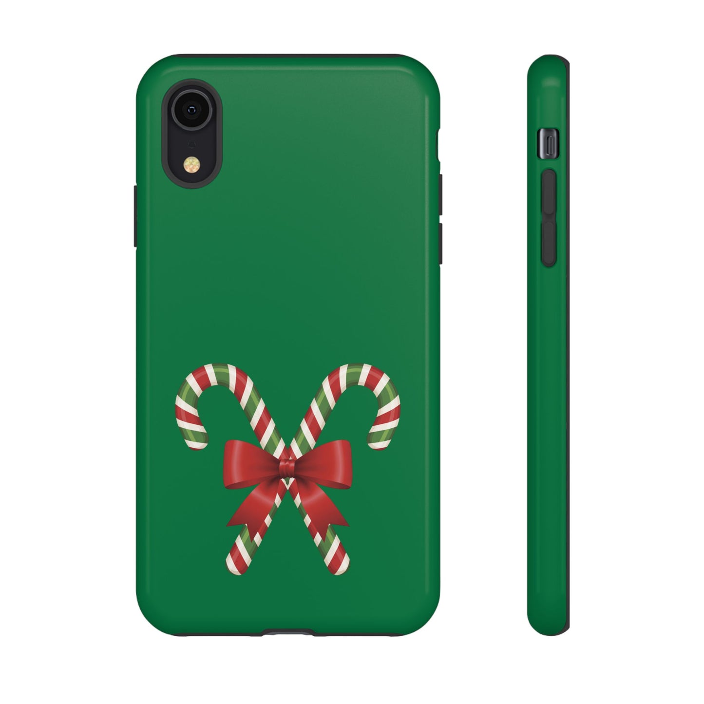 Candy Cane Phone Case: Holiday Spirit, Festive Gift, Cute Accessories, Christmas Decor, Seasonal Style