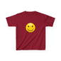 Kids Smiley Face Tee - Fun Cotton Shirt for Kids, Perfect for Birthdays, Casual Outfits, Positive Vibes, Gifts