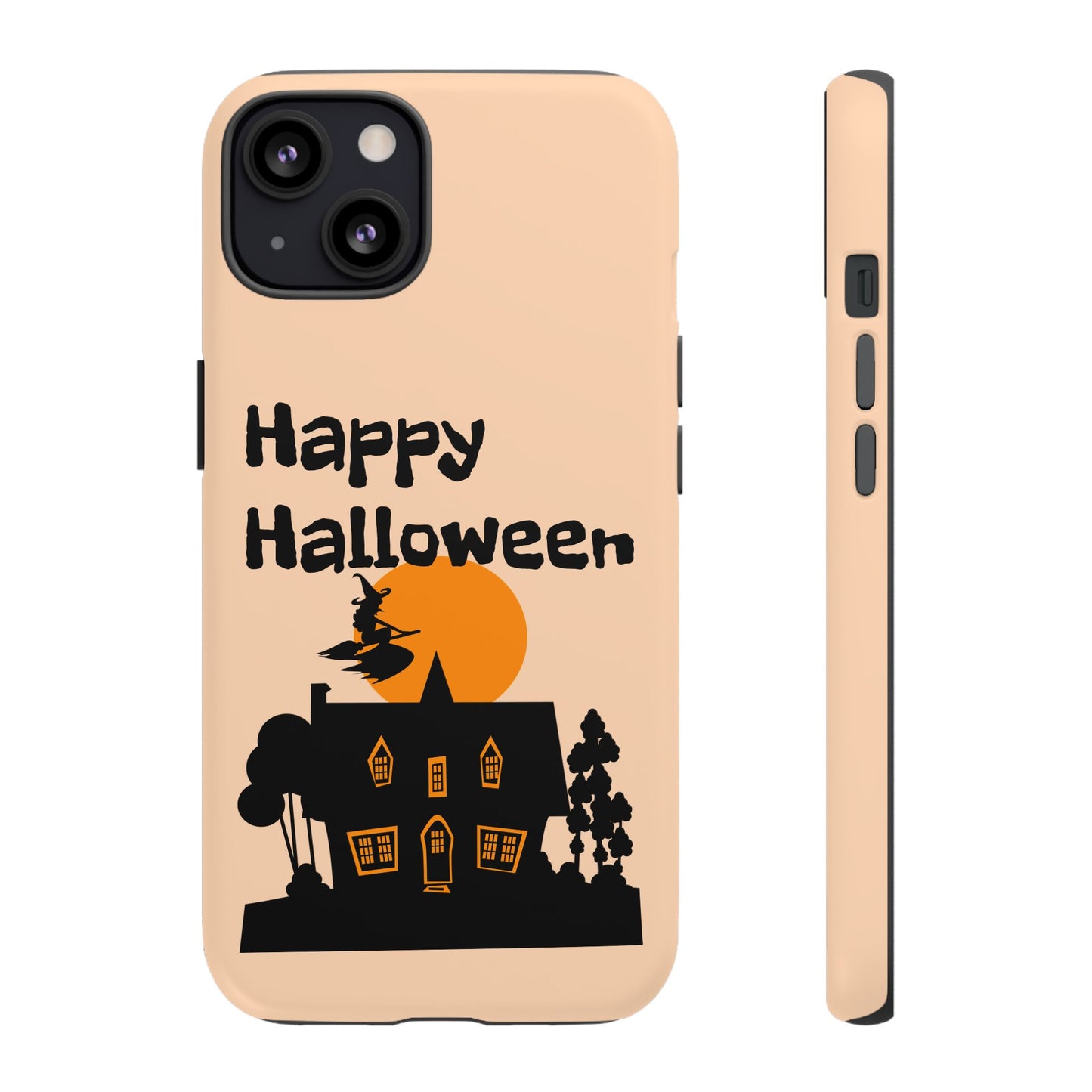 Halloween Phone Case, Spooky Mobile Cover, Tough Case for Phone, Witch Design, Fall Decor, Unique Gift for Halloween