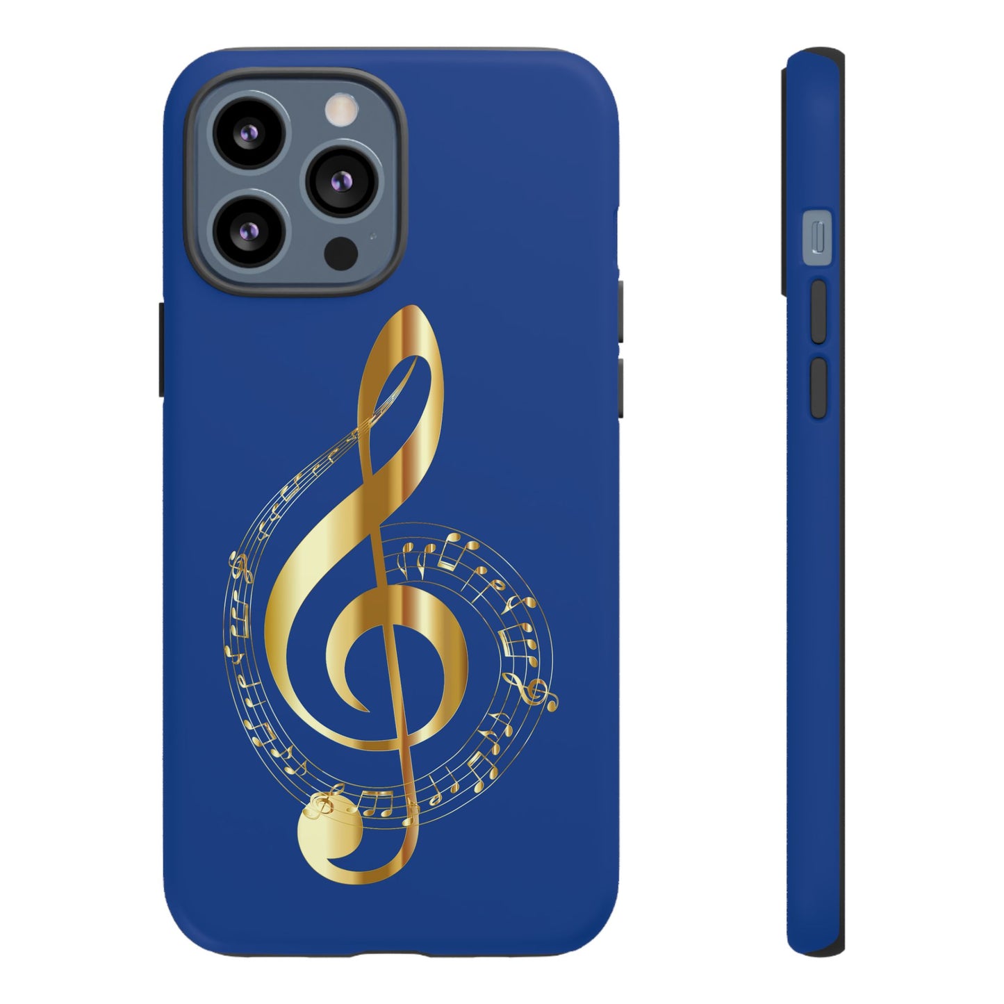 Tough Cases Blue and Gold Musical Note