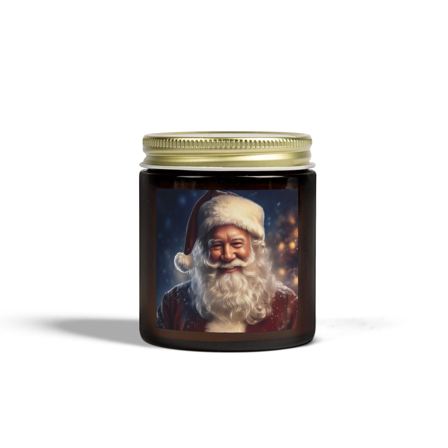 Festive Santa Scented Candle | Holiday Gift, Cozy Home Decor, Christmas Candle, Seasonal Aromatherapy, Unique Stocking Stuffer