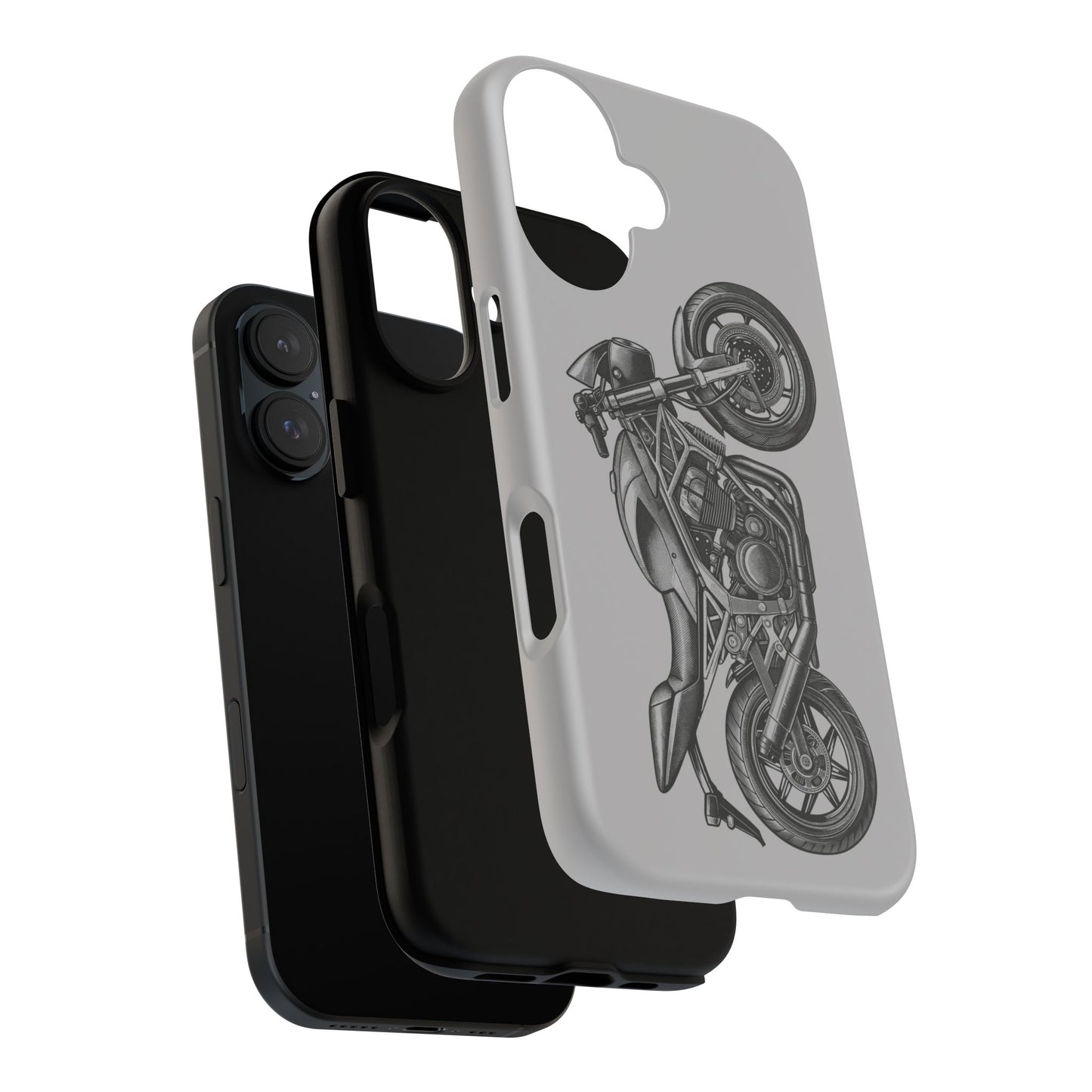 Motorcycle Phone Case - Tough Cases - Biker Gift, Motorcycle Lover, Custom Phone Cover, Unique Biker Accessory
