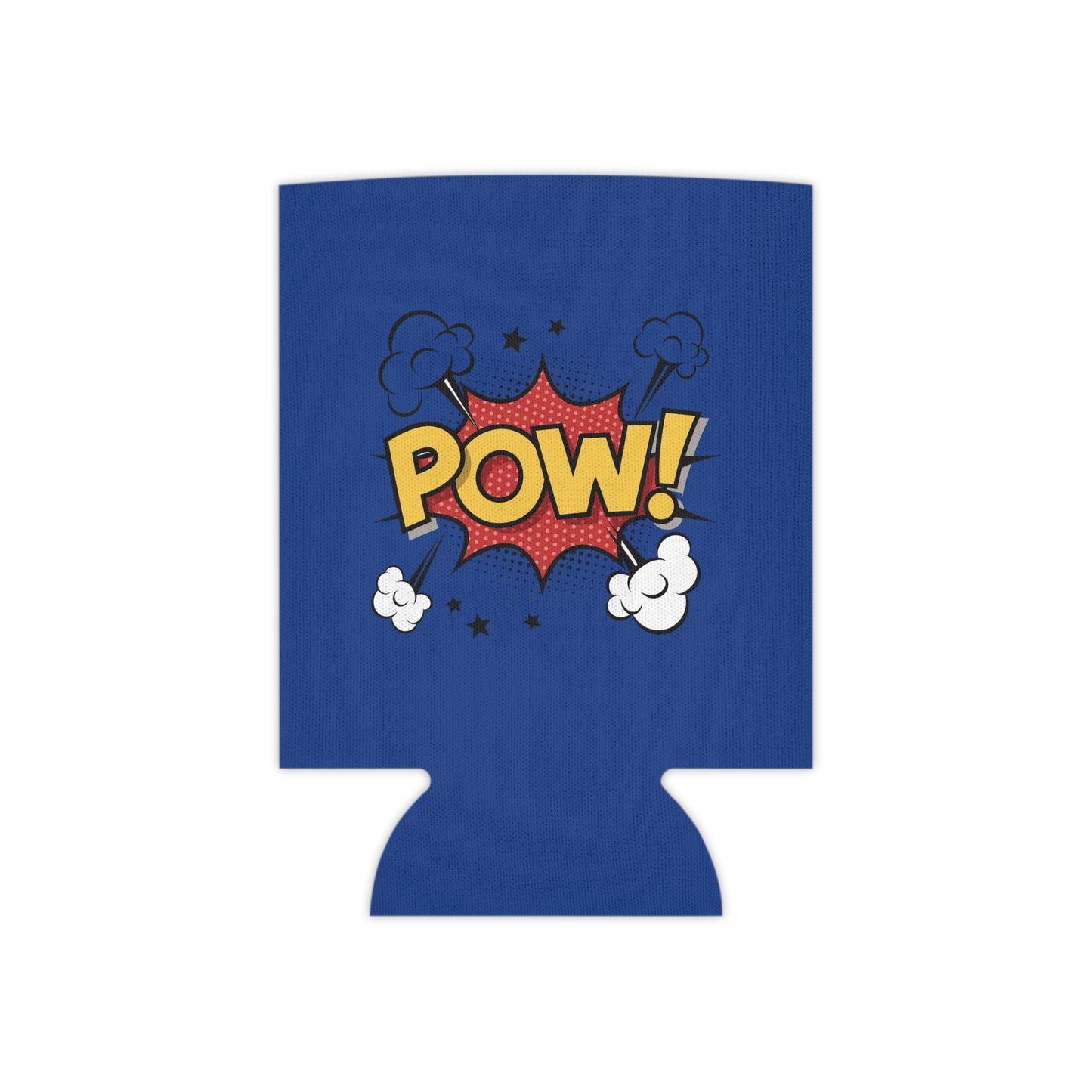 Comic Book Style Beer Can Cooler, Fun Drink Holder, Gift for Gamers, Party Supplies, Summer BBQ Accessory