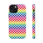 Rainbow Dot Phone Case, Colorful Phone Cover, Fun Phone Accessory, Gift for Friends, Trendy Mobile Case