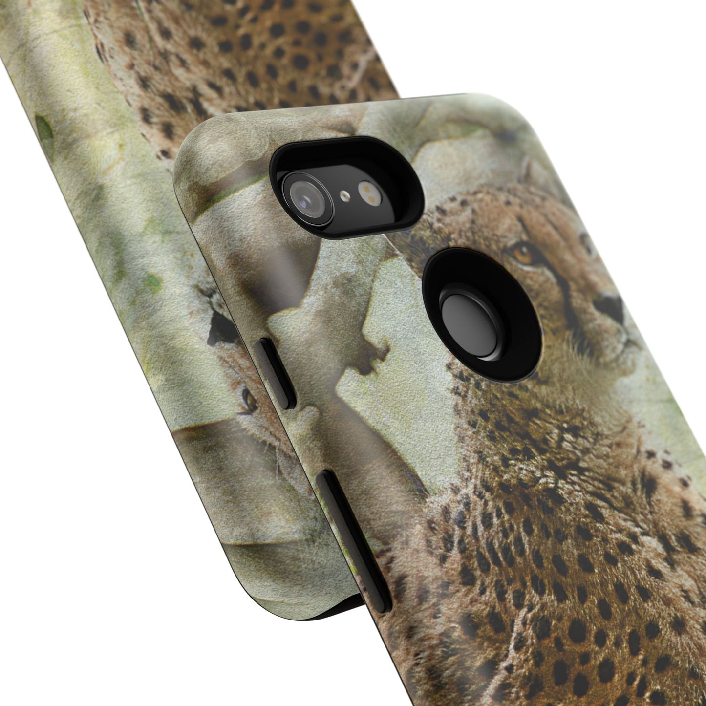 Cheetah Phone Case, Tough Cases, Animal Lover Gift, Wildlife Protection, Eco-Friendly Mobile Cover, Unique Phone Accessory