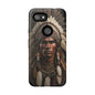 Native American Art Phone Case, Strong Culture Design, Unique Gift for Him or Her, Tough Cases, Customizable Protector, Tribal Style
