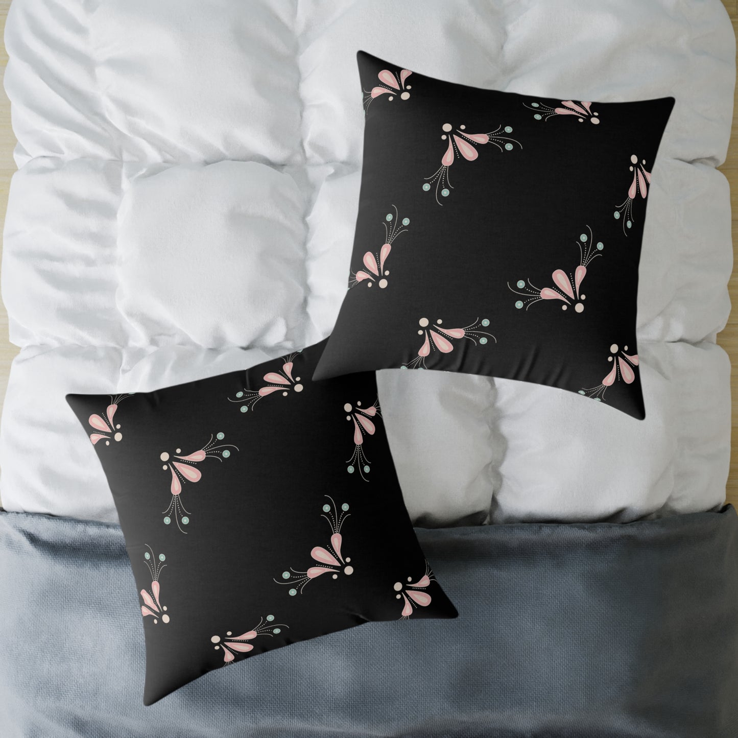 Floral Square Pillow for Cozy Home Decor, Modern Throw Cushion, Living Room Accent, Perfect Gift for Friends or Family, Decorative [...]