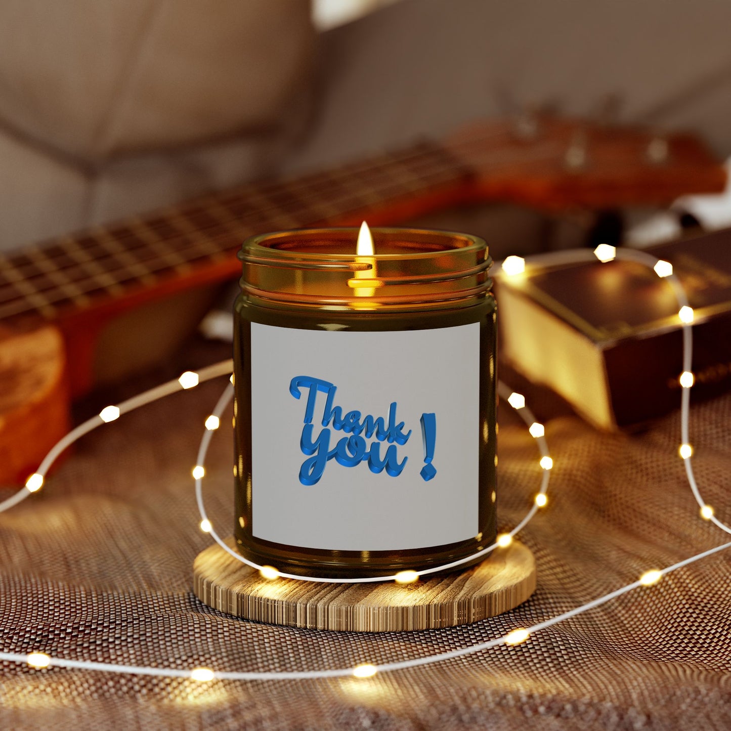 Thank You Scented Candles, Gift for Herals