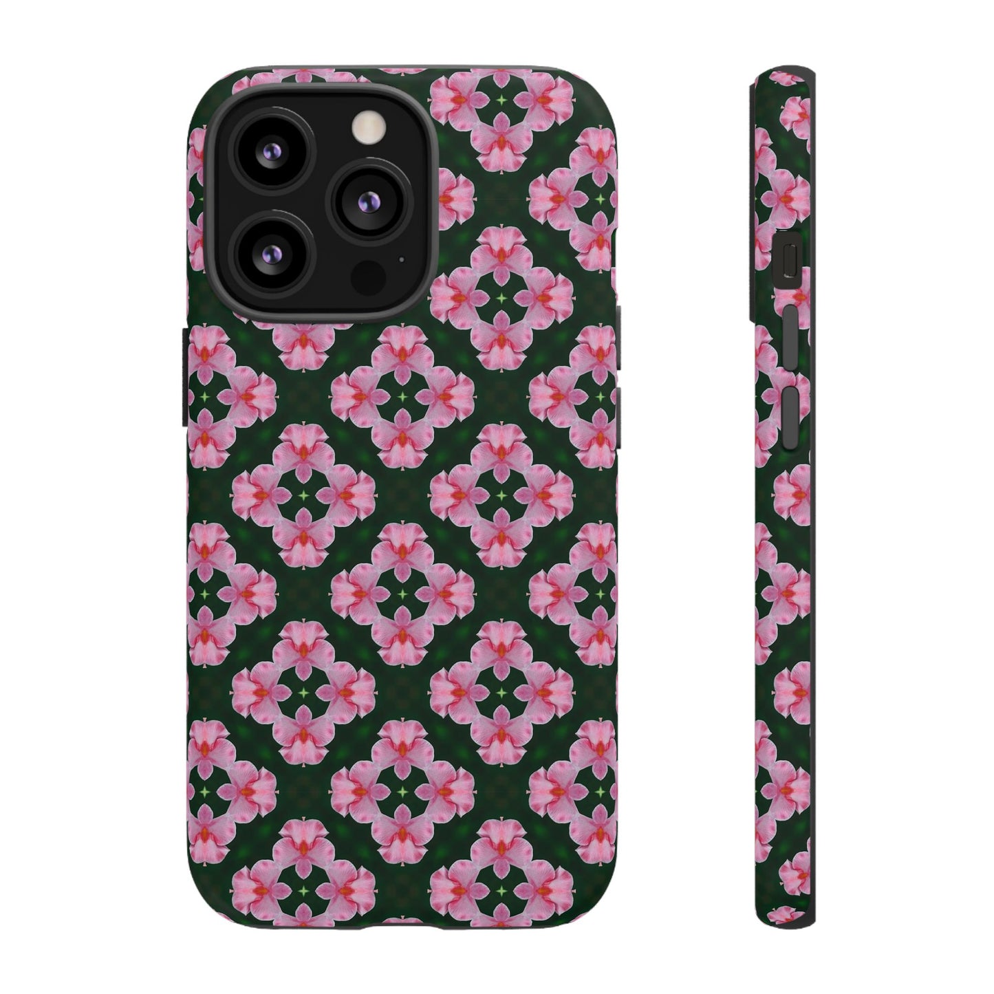 Tough Cases - Floral Phone Case, Stylish Protective Cover for Women, Gift Idea for Birthdays, Unique Floral Design, Trendy Tech Accessory