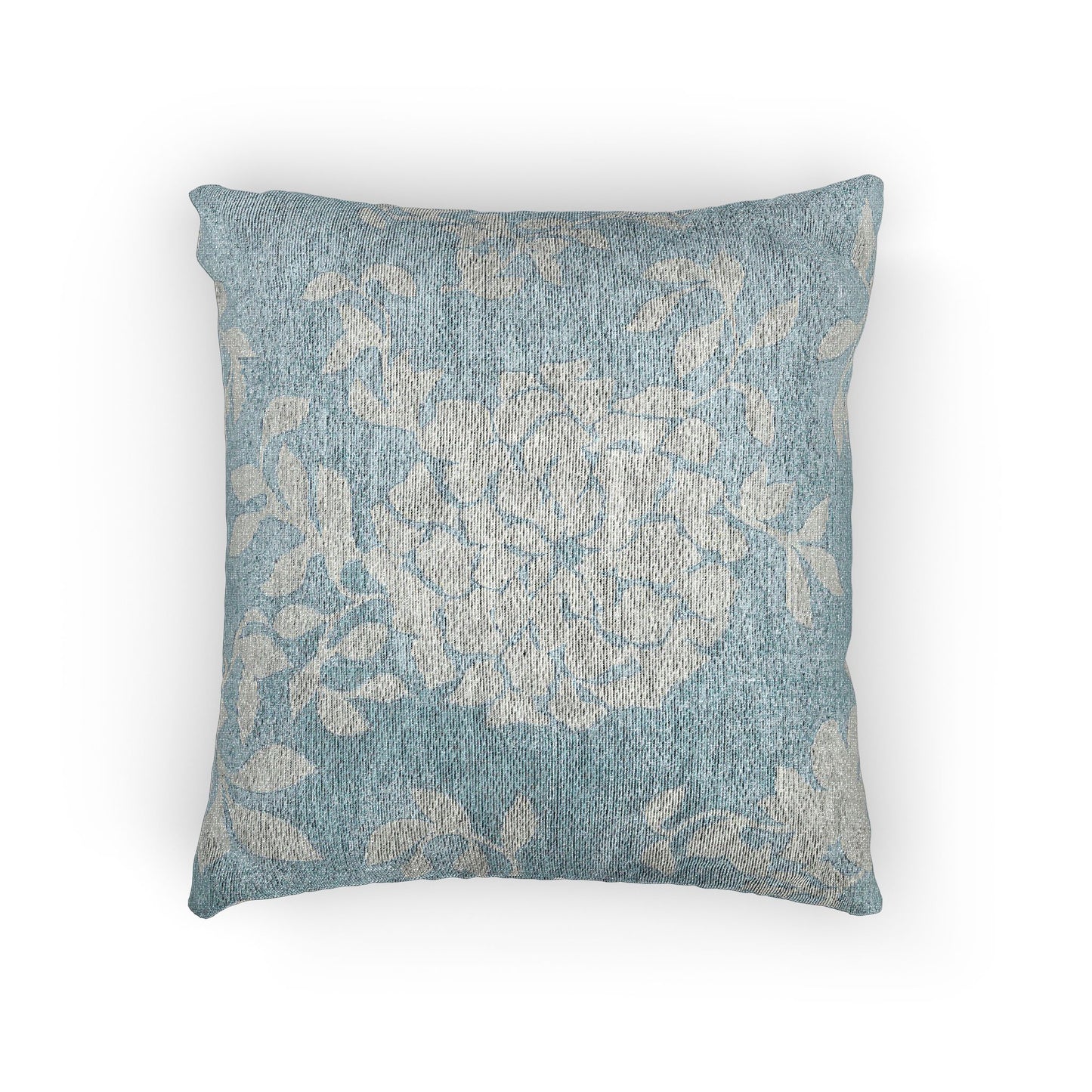 Elegant Woven Pillow - Floral Home Decor, Cozy Couch Cushion, Boho Accent Pillow, Living Room, Gift for Housewarming