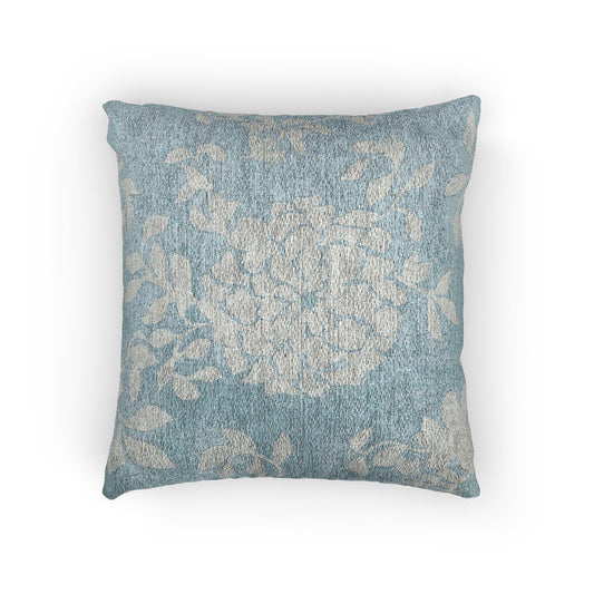 Elegant Woven Pillow - Floral Home Decor, Cozy Couch Cushion, Boho Accent Pillow, Living Room, Gift for Housewarming