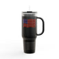 Insulated Travel Mug, 40oz - American Flag